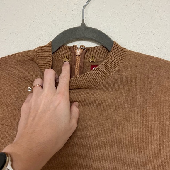 STAUD Women’s Mixed media shirt dress XS - Picture 4 of 9